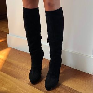 Couture Givenchy Black heeled boots